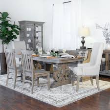 Choose from 4 authentic eileen gray dining room tables for sale on 1stdibs. Grey Pine Dining Table Set With 1 Bench And 4 Chairs Jerome S