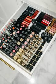 how i organize my makeup drawers