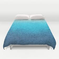 Blue Duvet Cover Or Comforter Sea Glass