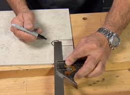 how to make holes in ceramic tile ron