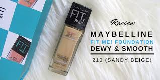 maybelline fit me foundation dewy