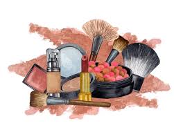 makeup artist logo stock photos