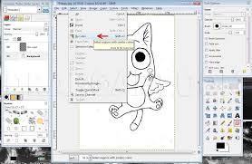 how to color in gimp step by step