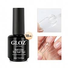 gloz 18ml nail glue nail bond brush in