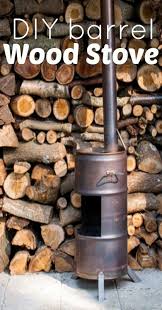 barrel stove wood burner
