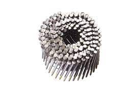 15 round head wire coil nails bright