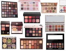 glitter and shimmer eyeshadow palettes