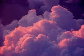 pink purple clouds aesthetic purple