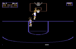 One on One: Dr. J vs. Larry Bird, Commodore 64 | The King of Grabs