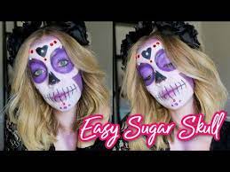 easy sugar skull makeup tutorial you