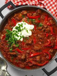 beef goulash slow cooker or oven recipe