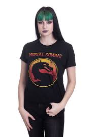 Search free mortal kombat logo ringtones and wallpapers on zedge and personalize your phone to suit you. Mortal Kombat Logo T Shirt Impericon Com Us