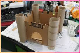 Das basteln mit papier gehört zu den grundarten des bastelns. Meine Drittklassler Machen Einfache Maschinen Im Naturwissenschaftsunterricht Karton Basteln Einfache Maschinen Schloss Aus Karton