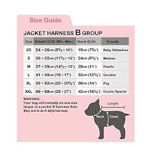 Puppia Harness Size Guide Goldenacresdogs Com