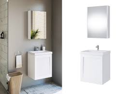 White Bathroom Cabinets Vanity Unit