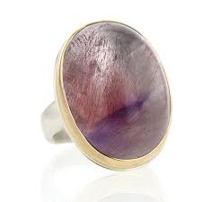 smooth seven mineral ring at voiage jewelry