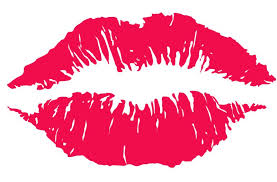 lips kiss imprint great powerpoint