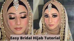 easy bridal hijab setting you