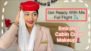 emirates cabin crew makeup get ready