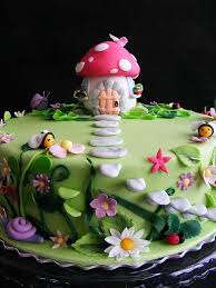 Lora S Cake Fairy Garden Cake Garden