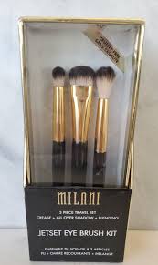 milani jetset eye brush kit 3pc for