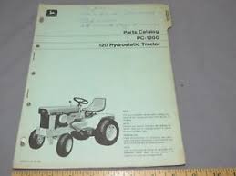There are 493 antique john deere for sale on etsy, and they cost $30.02 on average. Vintage Oem John Deere 120 Hydrostatic Lawn Garden Tractor Parts Catalog Pc 1200 Ebay