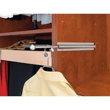 extendable closet valet clothes rod