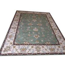 import hand tufted carpet to india