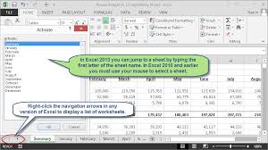 What To Do When Worksheet Tabs Go Missing Accountingweb