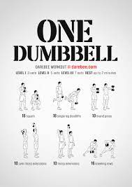 one dumbbell workout
