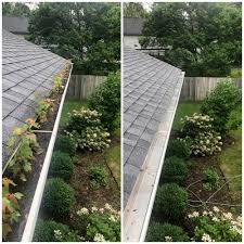 gutter cleaning clean downspouts in