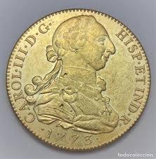 8 escudos de oro de carlos iii de 1773 repl - Vendido en Venta Directa -  130148875