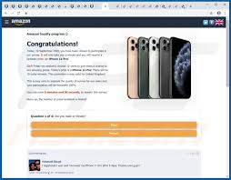 Free iphone 11 no surveys or offers. How To Remove Amazon Loyalty Program Pop Up Scam Virus Removal Guide Updated
