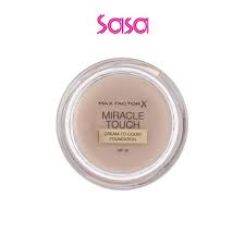 max factor miracle touch foundation spf