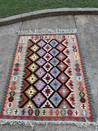 uta handwoven tribal kelim rug