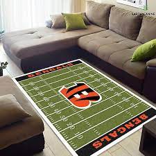 cincinnati bengals rugs football field