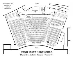 Kulkarni Theatre Seating Chart Penn State Harrisburg