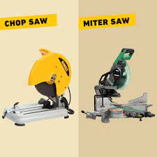chop saw vs miter saw what s the