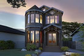 Gothic Victorian Home Plan With