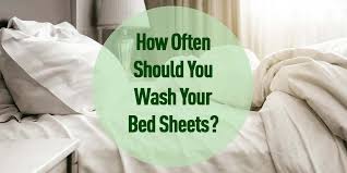 wash your bed sheets every 1 to 3 weeks