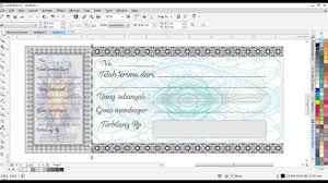 Maybe you would like to learn more about one of these? Cara Membuat Desain Kwitansi Nota Di Coreldraw Youtube
