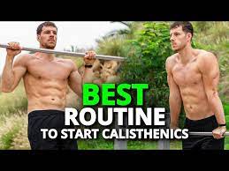workout routine to start calisthenics