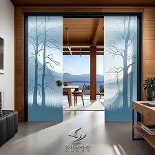 99 Beautiful Sandblasted Glass Door
