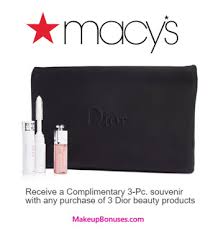 dior beauty free gift with purchase