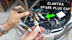 Spark Plug Gap On Hyundai Elantra 2011 2012 2013 2014 2015 2016