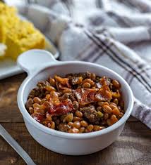 baked beans with ground beef my