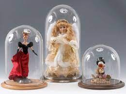 Barbie Doll Size Glass Display Dome