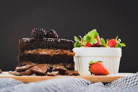 Zum süßen nehmen wir honig. Proteinkuchen Rezept Triple Chocolate Erdnussbutter Kuchen Myprotein