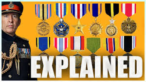 every military award explained ribbons