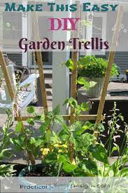 Easy Garden Trellis Diy Practical